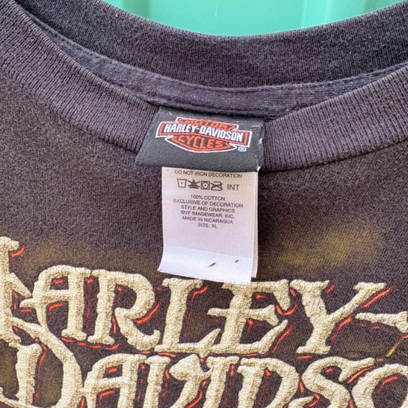 HARLEY DAVIDSON UNITED ARAB EMARITES UAE Pirate skull shirt men XL - Picture 4 of 7